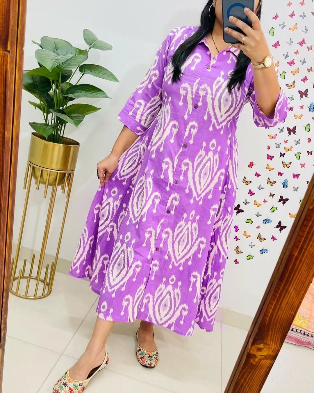 Contemporary A-Line Shirt Kurti for Women - Image 5