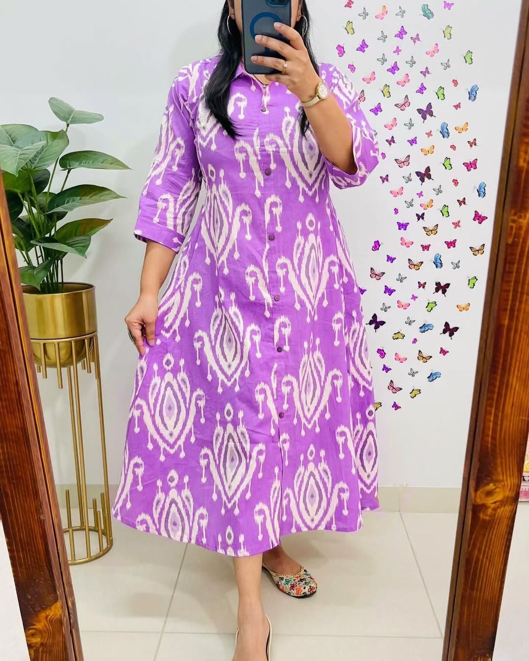 Contemporary A-Line Shirt Kurti for Women - Image 4