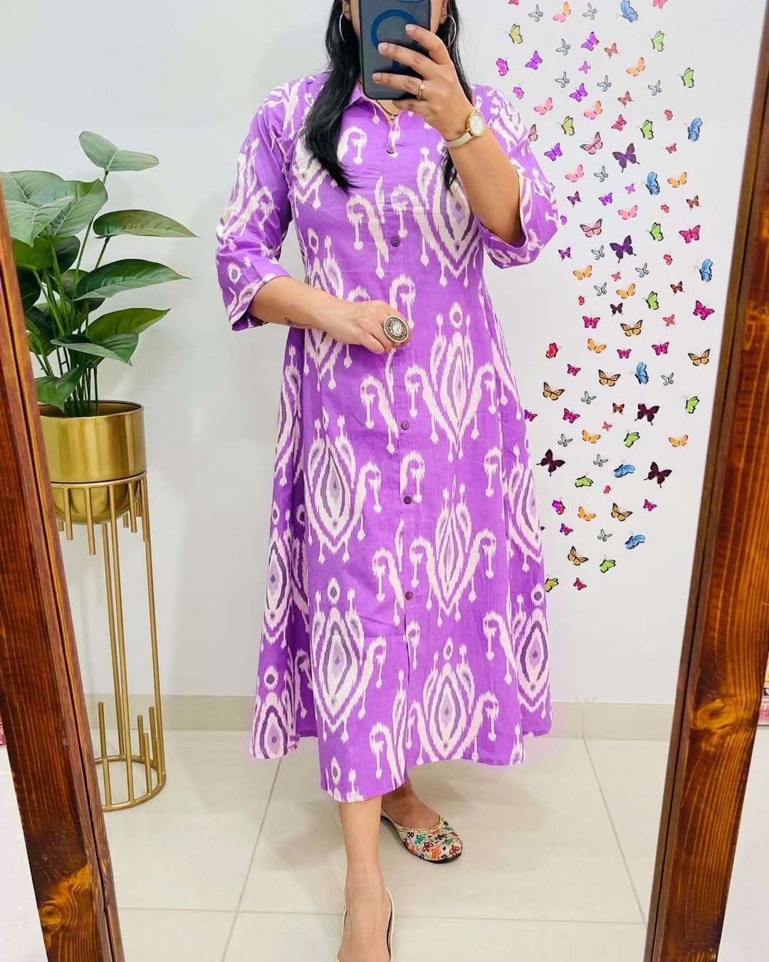 Contemporary A-Line Shirt Kurti for Women - Image 2